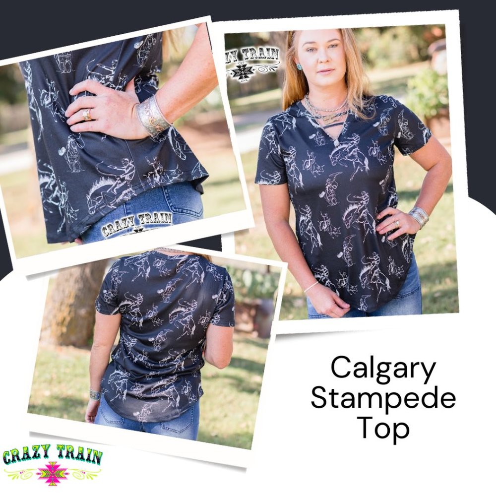 Crazy Train : Calgary Stampede Top